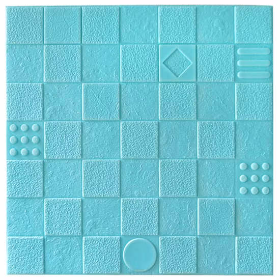 Brick Design Wandtafel aus XPE-Schaumstoff / selbstklebende Tapete für den Kindergarten